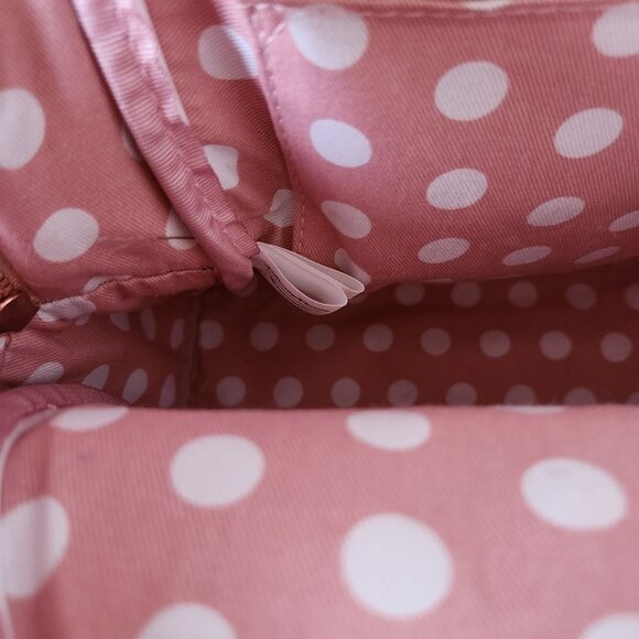 DISNEY PARKS Minnie Mouse Rose Gold Sequin Mini Backpack LOUNGEFLY - Picture 12 of 13